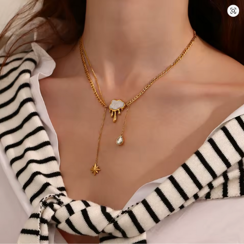 Stardrop Cloud Pendant
