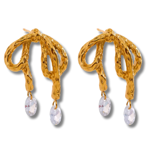 Silken Bow Earrings