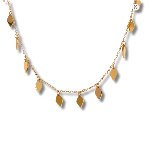 Golden Tessera Necklace