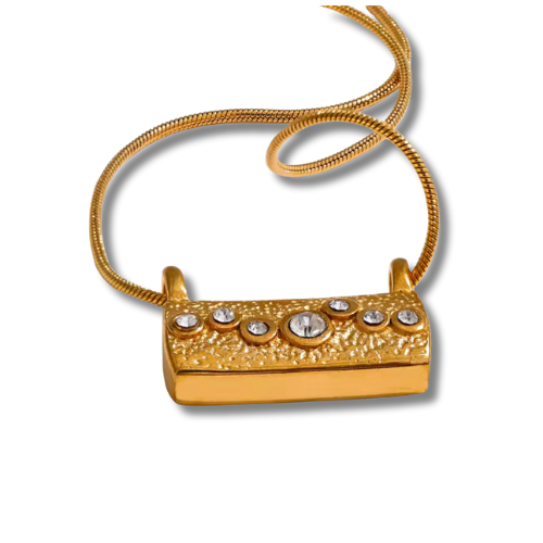 Starlit Bar Necklace