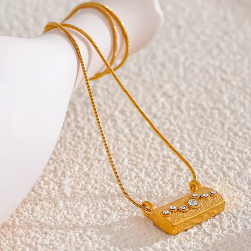 Starlit Bar Necklace