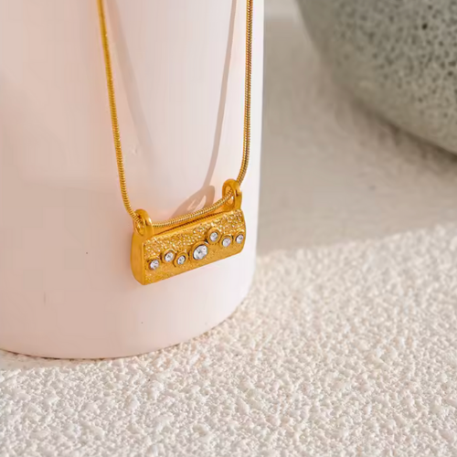 Starlit Bar Necklace