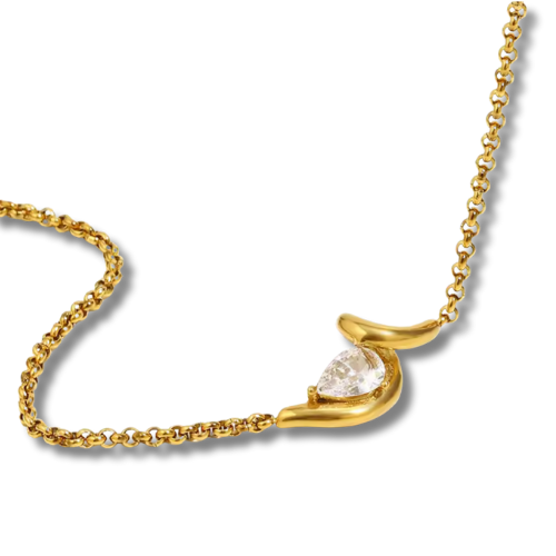 Ember Droplet Necklace