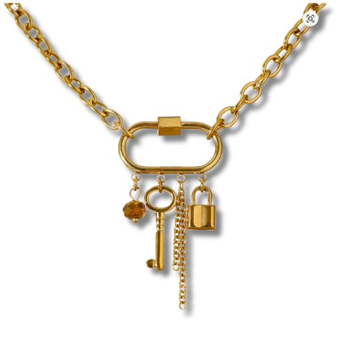 Charm Cluster Necklace