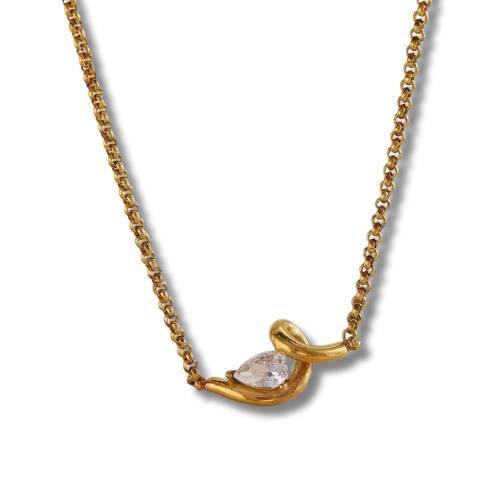 Ember Droplet Necklace
