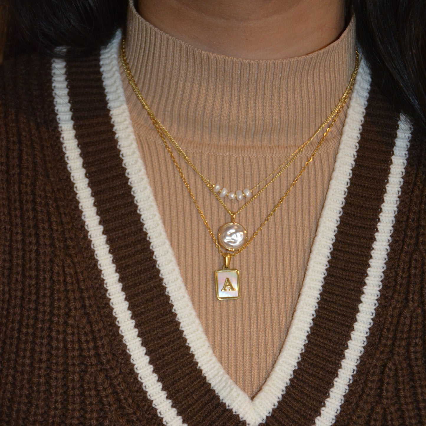Name Letter Necklace