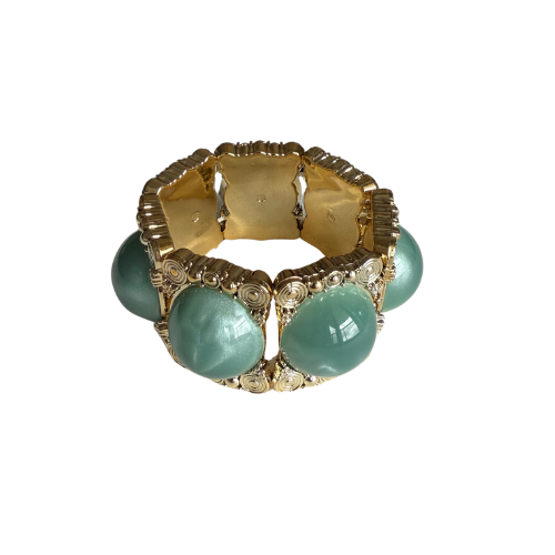 Cobalt Bubble Frame Bracelet