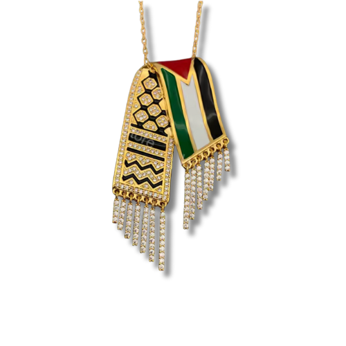 Keffiyeh Necklace