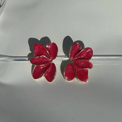 Plumeria Earrings
