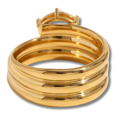 Golden Hour Marquise Ring