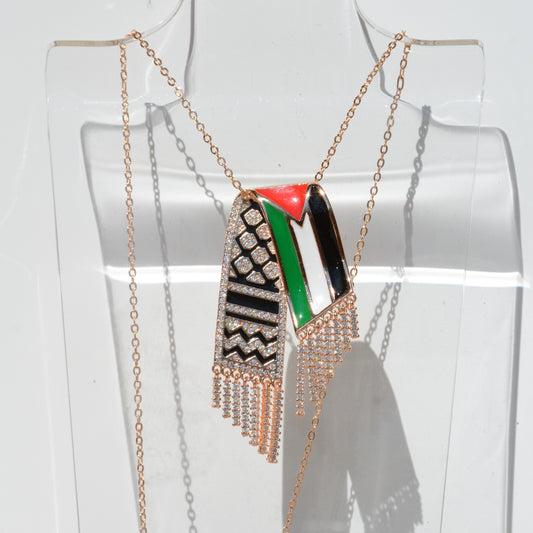 Keffiyeh Necklace