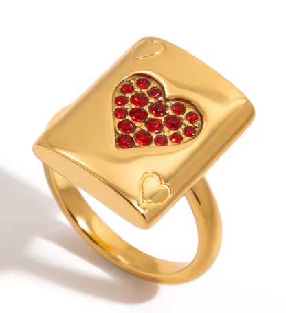 Queen of Hearts Ring