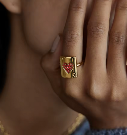 Queen of Hearts Ring