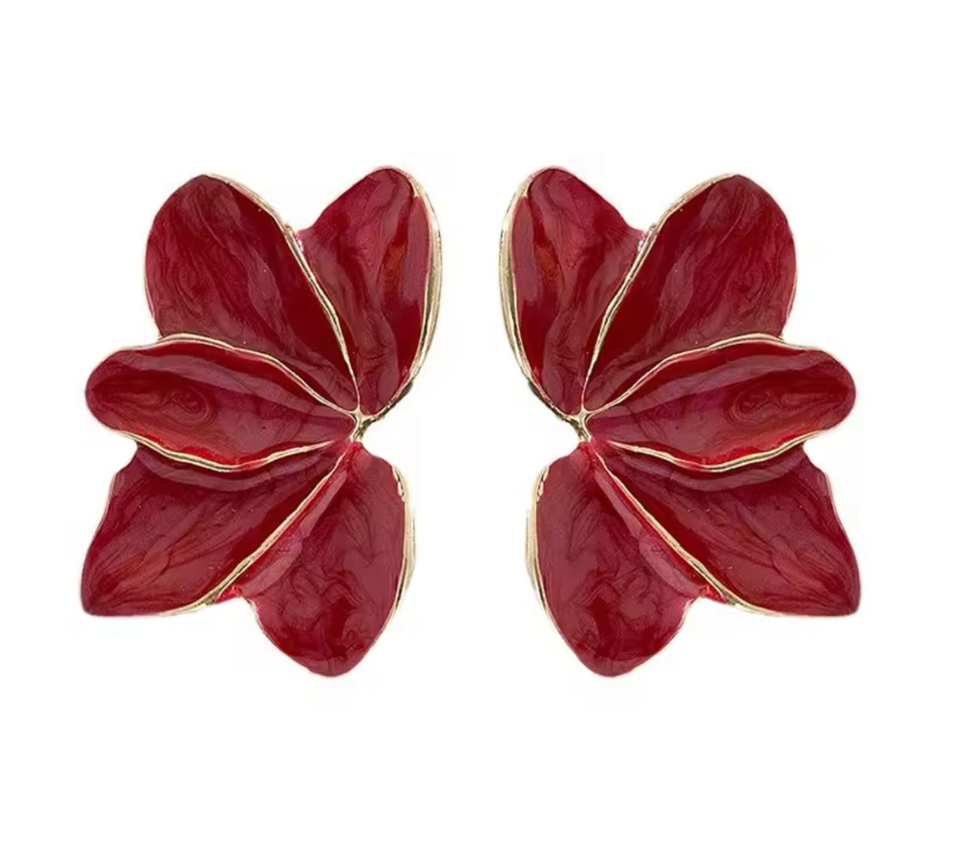 Plumeria Earrings