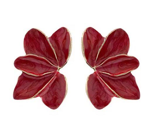 Plumeria Earrings